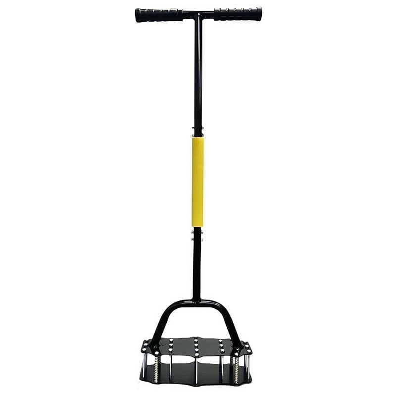 Manual Spring-Loaded Lawn Aerator & Tiller