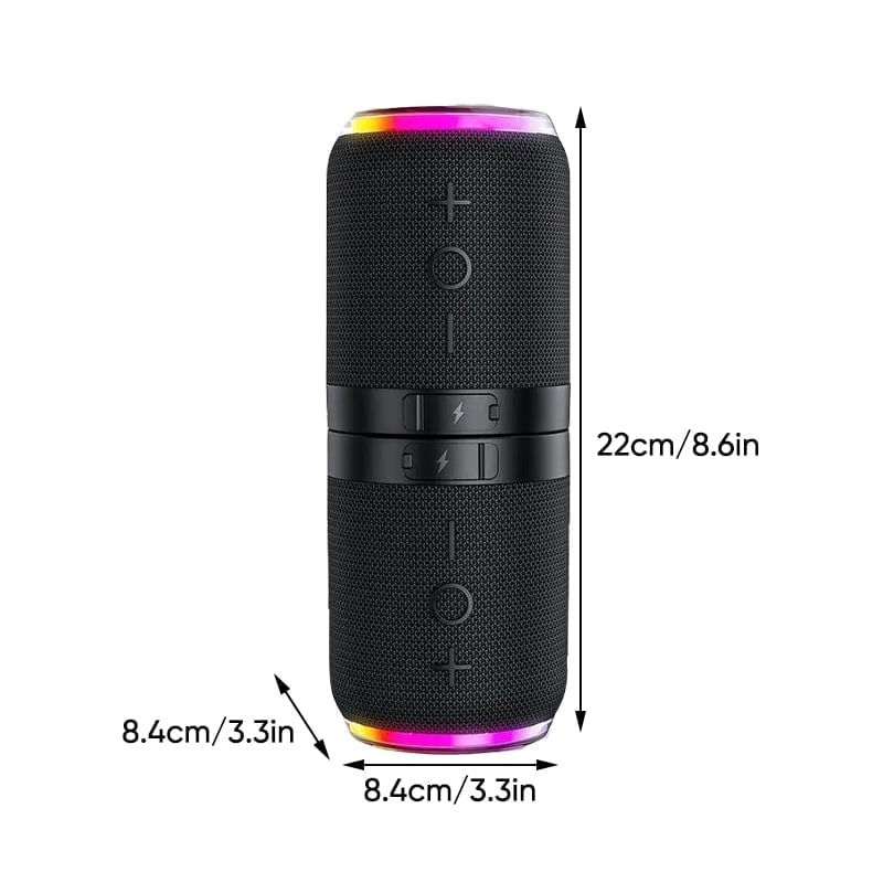 2-in-1 Magnetic Splittable Bluetooth Speaker