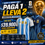 Compra 1 y llévate 2 camisetas de Argentina