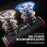 2-in-1 Magnetic Splittable Bluetooth Speaker